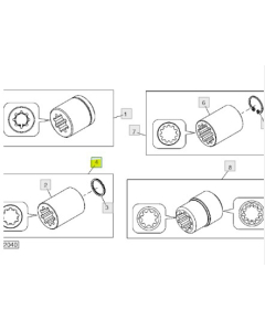 SPLINED COUPLING