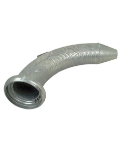 Cone 90° - sprederør - galvanisert for slamtankvogn (Møkk) 6″ (159mm) (Galvanisert)