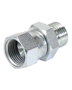 Hydraulisk adapter 1/2'' BSP Hann x 7/8'' JIC Svingbar hunn