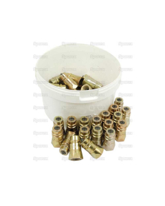 Stor bøtte 40 stk. Hydraulisk hurtigkobling 1/2″ Husstørrelse x 1/2″ BSP F