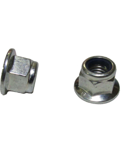 Flensmutter med lås M12