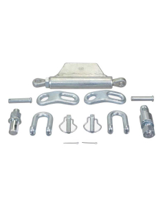 Stabilisator kjede - Pin Ø19mm - Thread Ø16mm - Minimum lengde: 360mm - 3/4 UNC