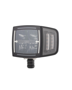 OZZ XH1 brøytelys H/V 150x150/215mm 4 LED, nærlys og fjernlys m/varme