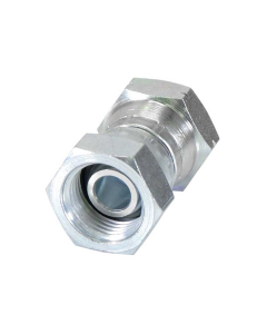 Hydraulisk adapter 1/2'' BSP Svingbar hunn x M20 x 1.50 Metrisk Svingbar hunn