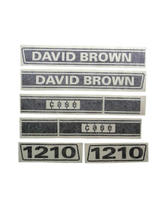 Sett av dekaler - David Brown 1210