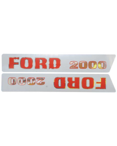 Sett av dekaler - Ford / New Holland 2000